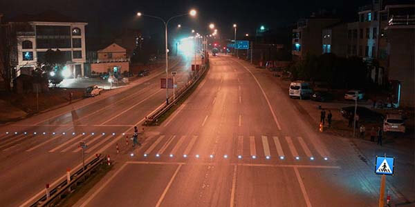 关于我们-项目展示 智能人行道 智慧斑马线