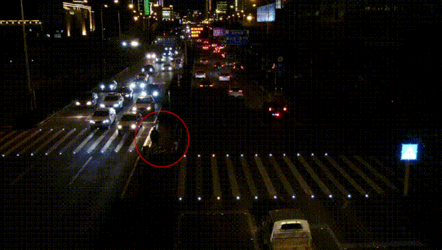 智慧斑马线 智能斑马线 发光斑马线